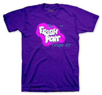Retro 5 Alternate Grapes Shirt - Grape Air - Purple