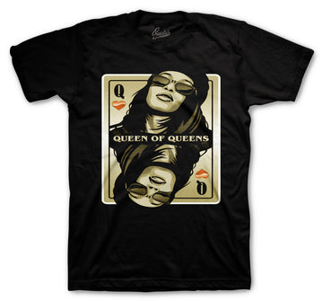 Retro 12 Royalty Shirt - Queens - Black