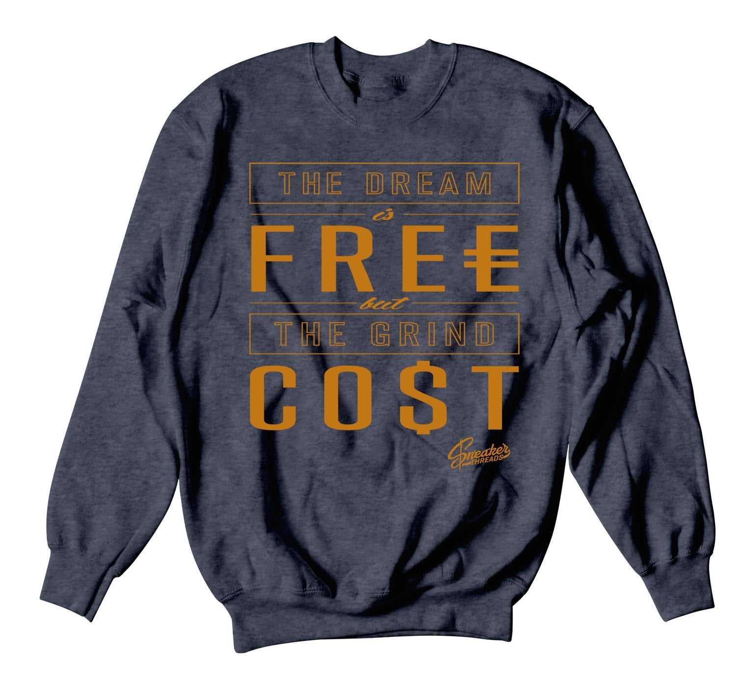 Sweater crewnecks designed to match the sneaker Jordan washed denim 6s