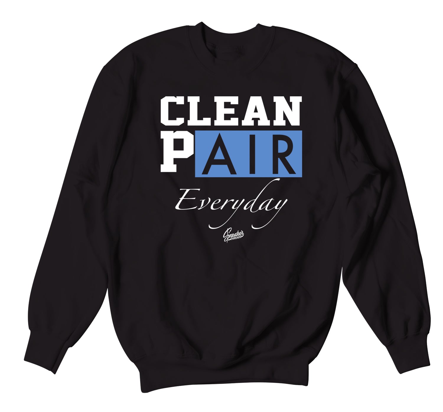 Retro 3 Valor Blue Sweater - Everyday - Black