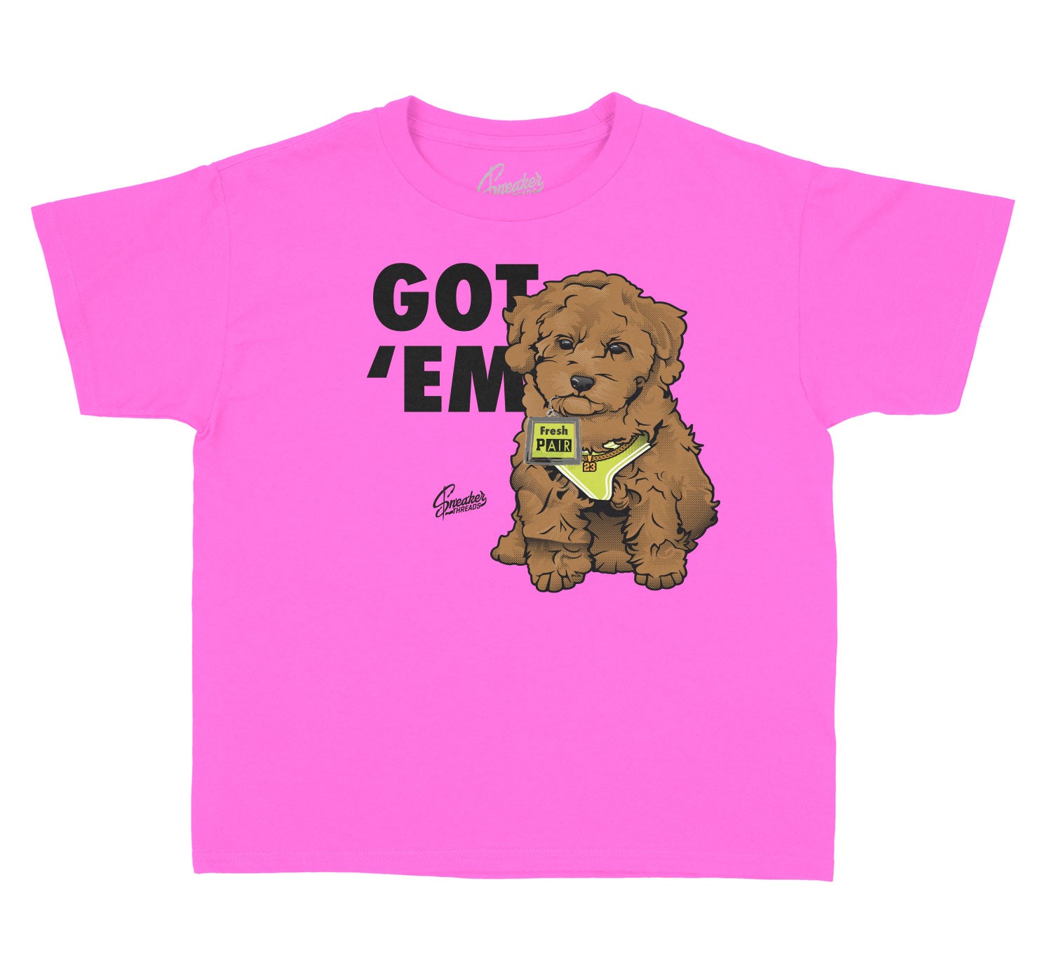 Kids Lemon Venom Shirt - Got Em - Neon Pink