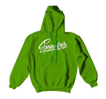 Retro 10 Seattle Hoody - ST Logo - Green