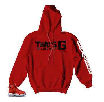 Retro 11 Win Like 96 Hoody - That's G - Red