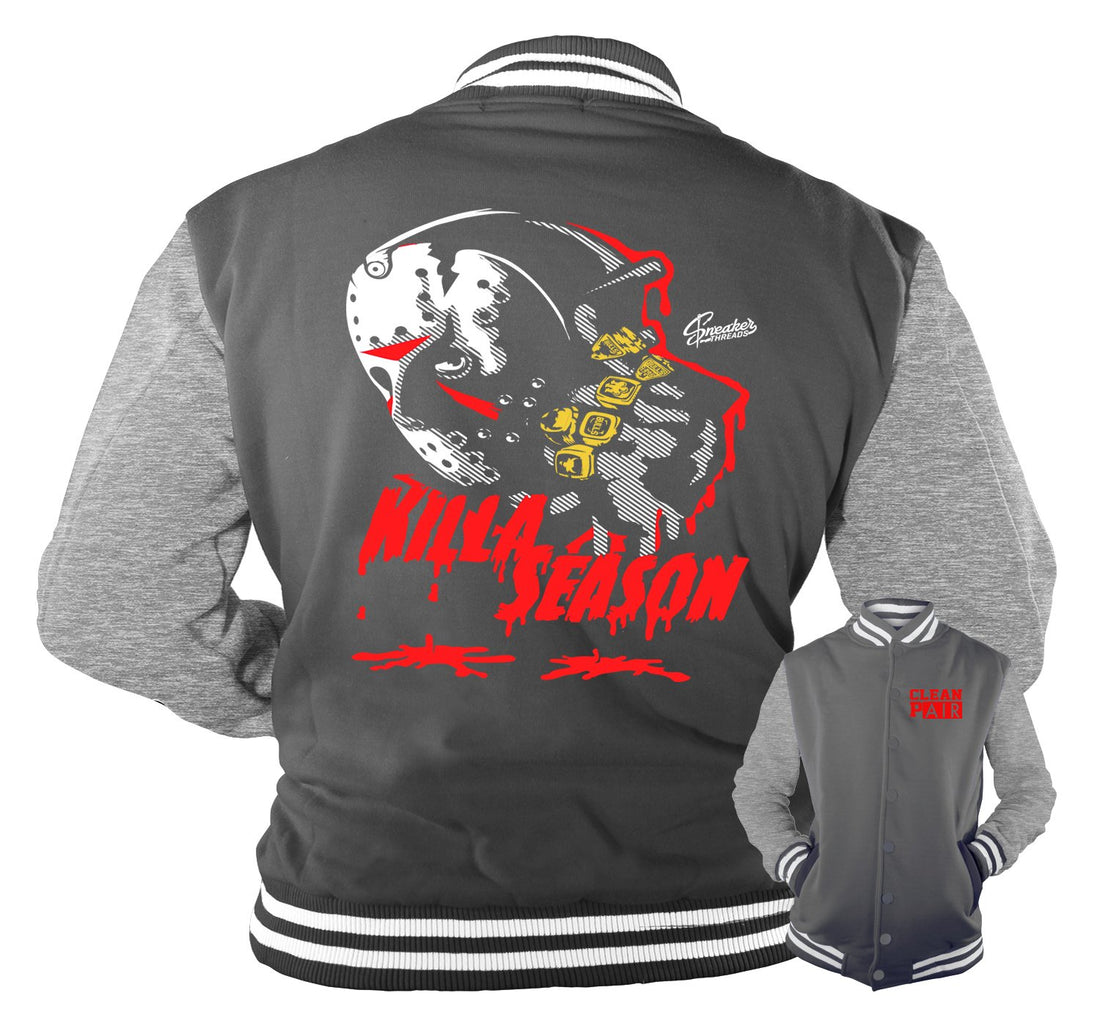 Jordan 12 dark Grey Killa Season Jacket