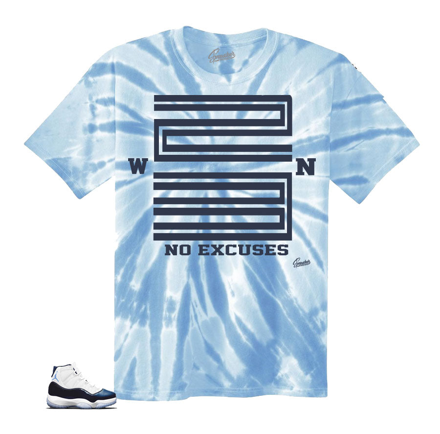 Retro 11 Win Like 82 Tye Dye Shirt - WIN 23 - Blue