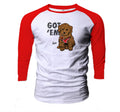 Mens raglan t shirt collection matching the Jordan 3 red cement sneaker collection 