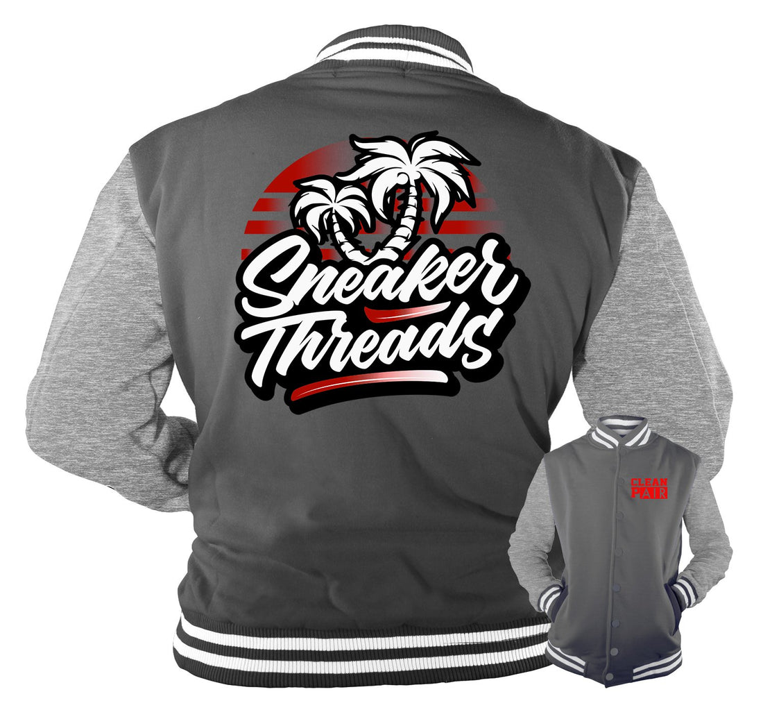 Jordan ST Palms Jacket to match Black QUILTED  14's