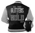 Glitters Jacket to match Metallic Silver 11's