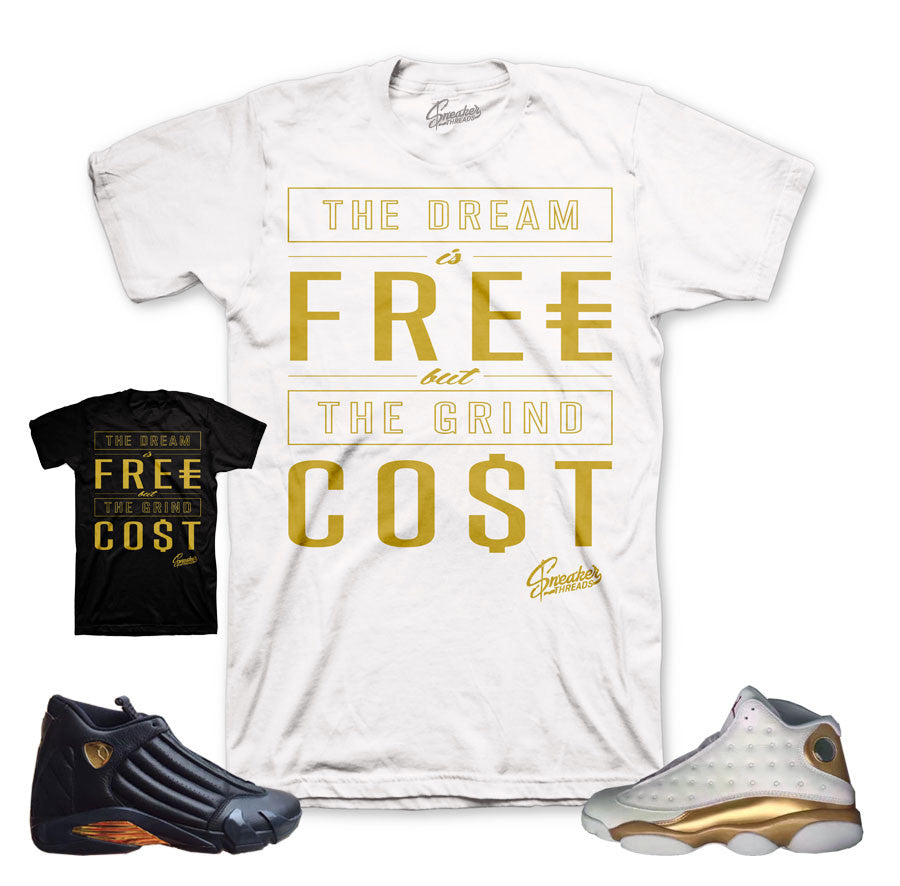 DMP retro 13 and 14 tees match sneakers pack.