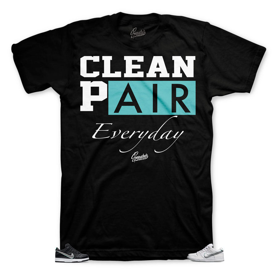 Clean shirt collection for Diamond Dunk SB