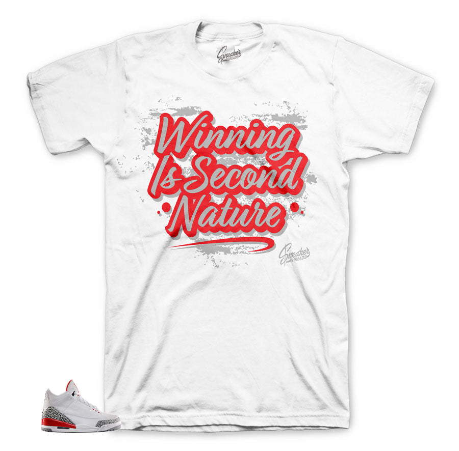 The best sneaker tees to match Jordan 3 Katrina hall of fame shoes.