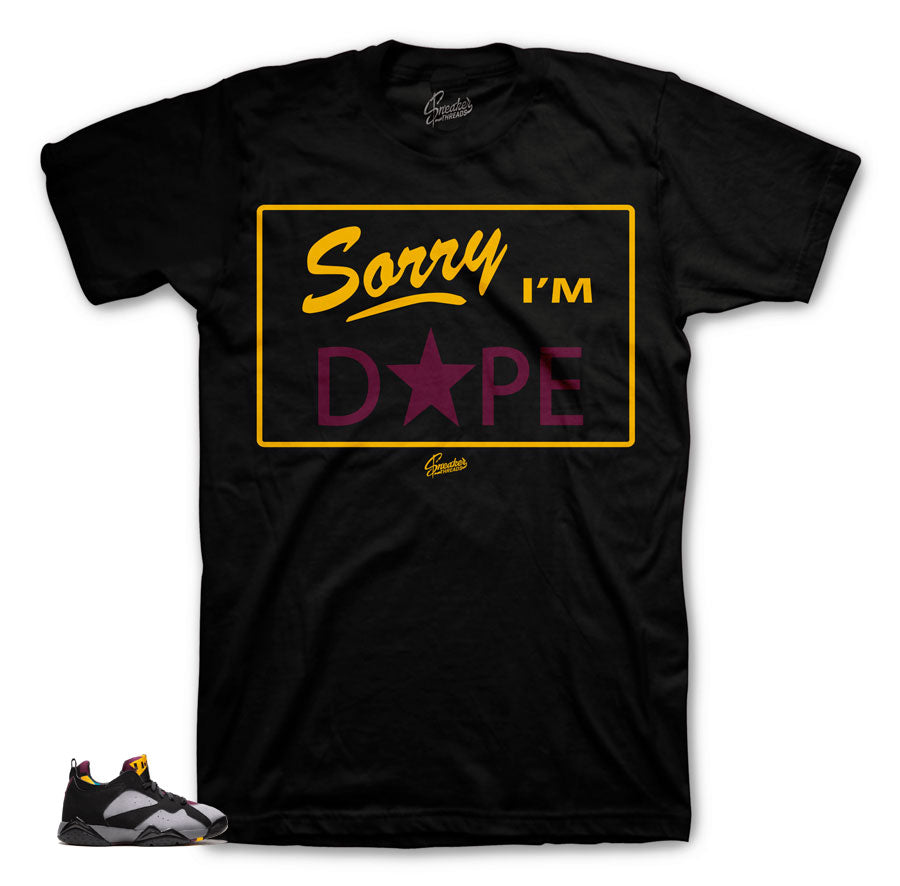 Dope shirt to match Bordeaux 7's
