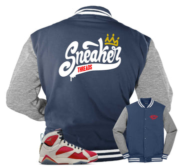 Retro 7 New Sheriff in Town Jacket - ST Crown - Navy