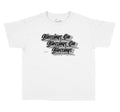 Yeezy Mafia Kids shirt collection to match Cloud White's
