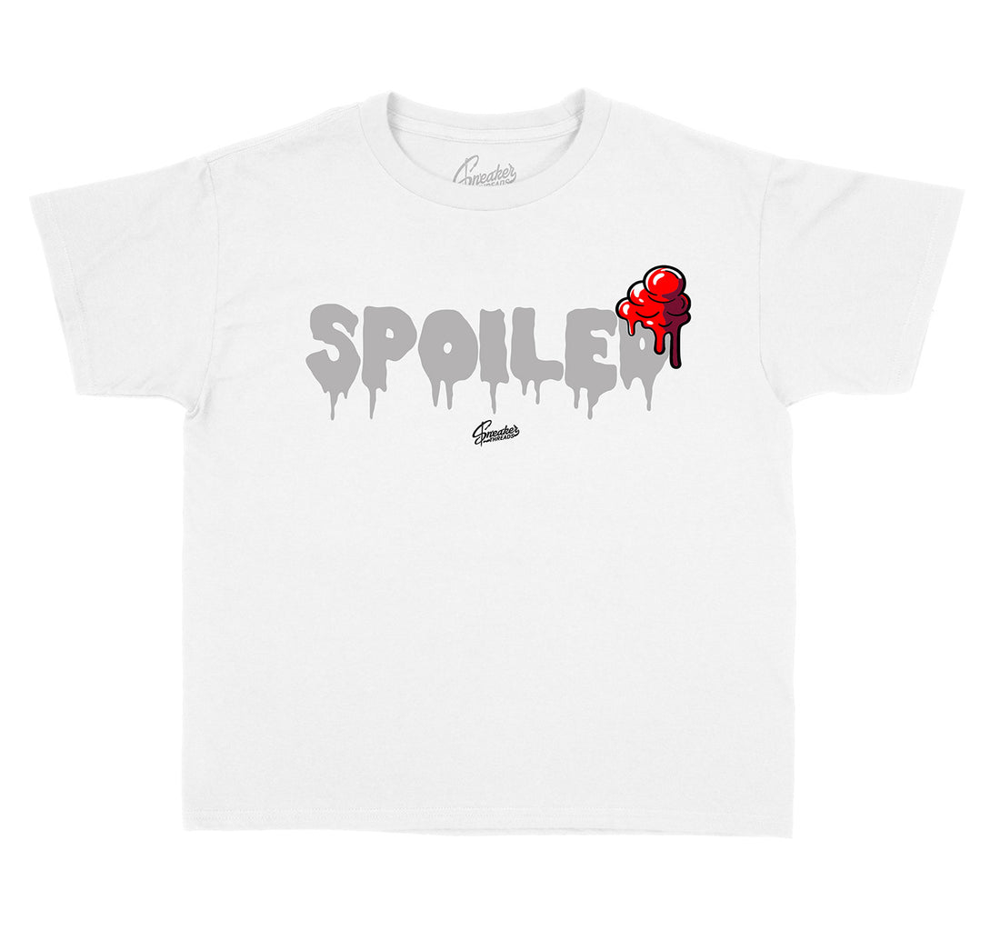 Spoiled Kids shirt collection to match Yeezy Cloud White