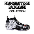 Foamposite Shattered Backboard Tees Match Foam Halloween total orange.