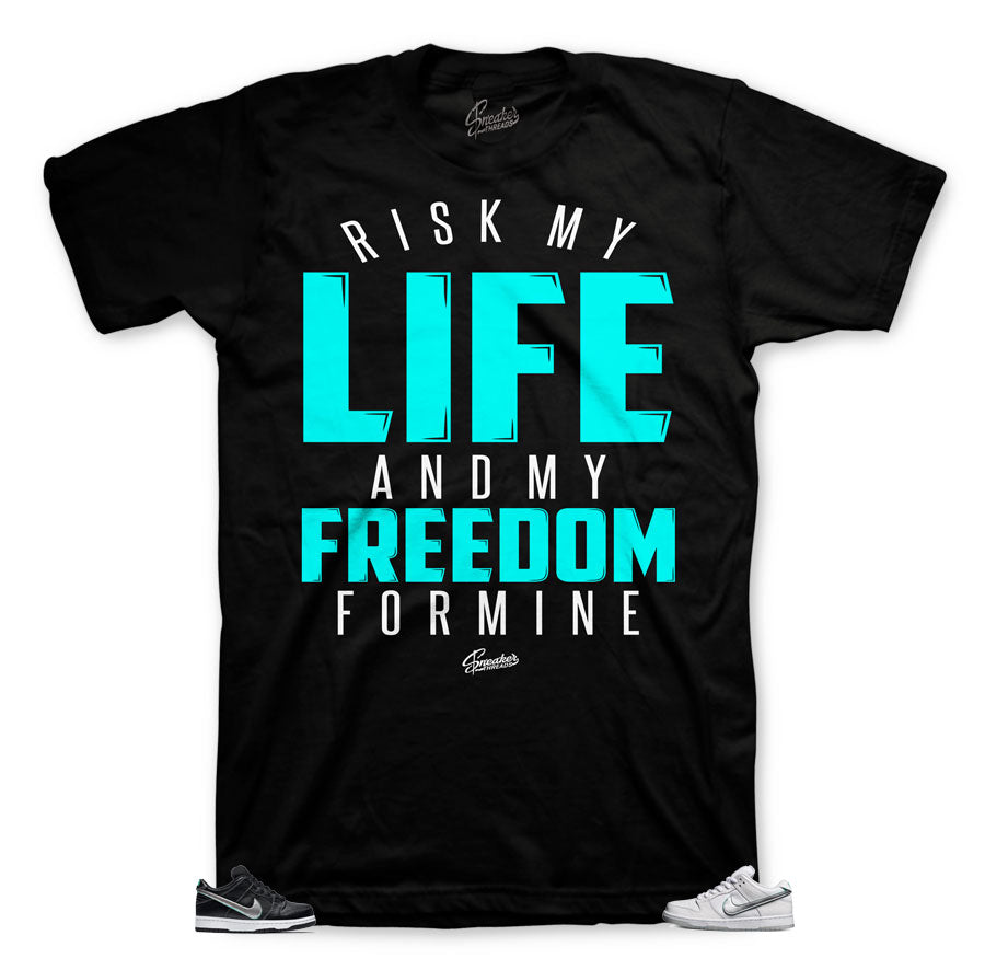 Diamond Dunk SB My life tee
