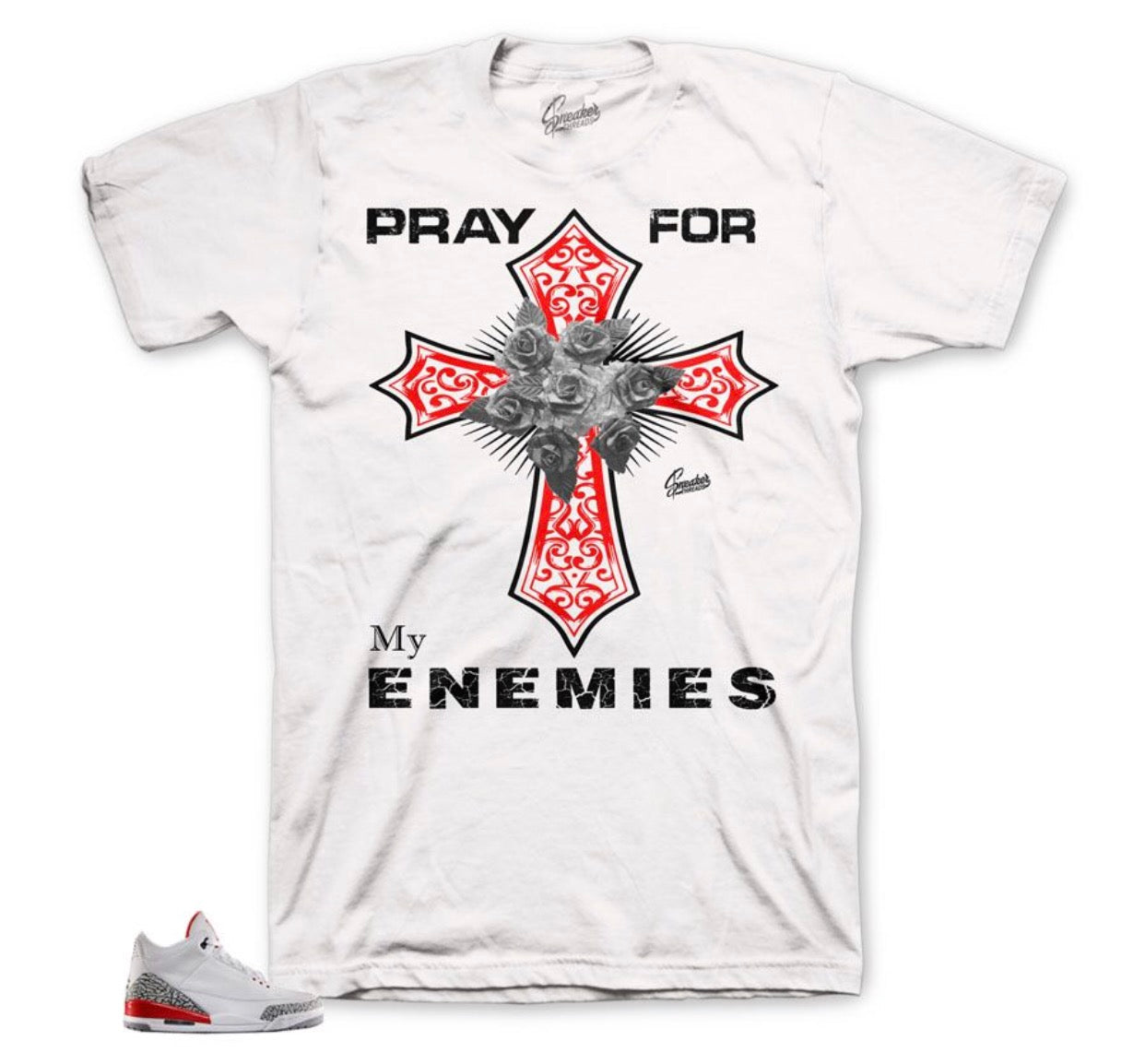 Jordan 3 Hall of fame Pray Tee