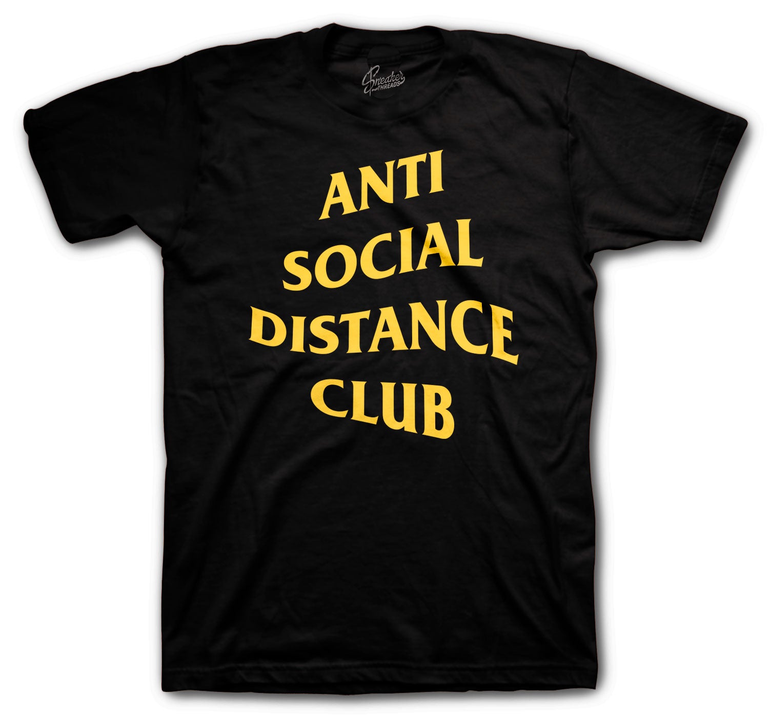 Retro 13 Gold Glitter Shirt - Social Distance - Black