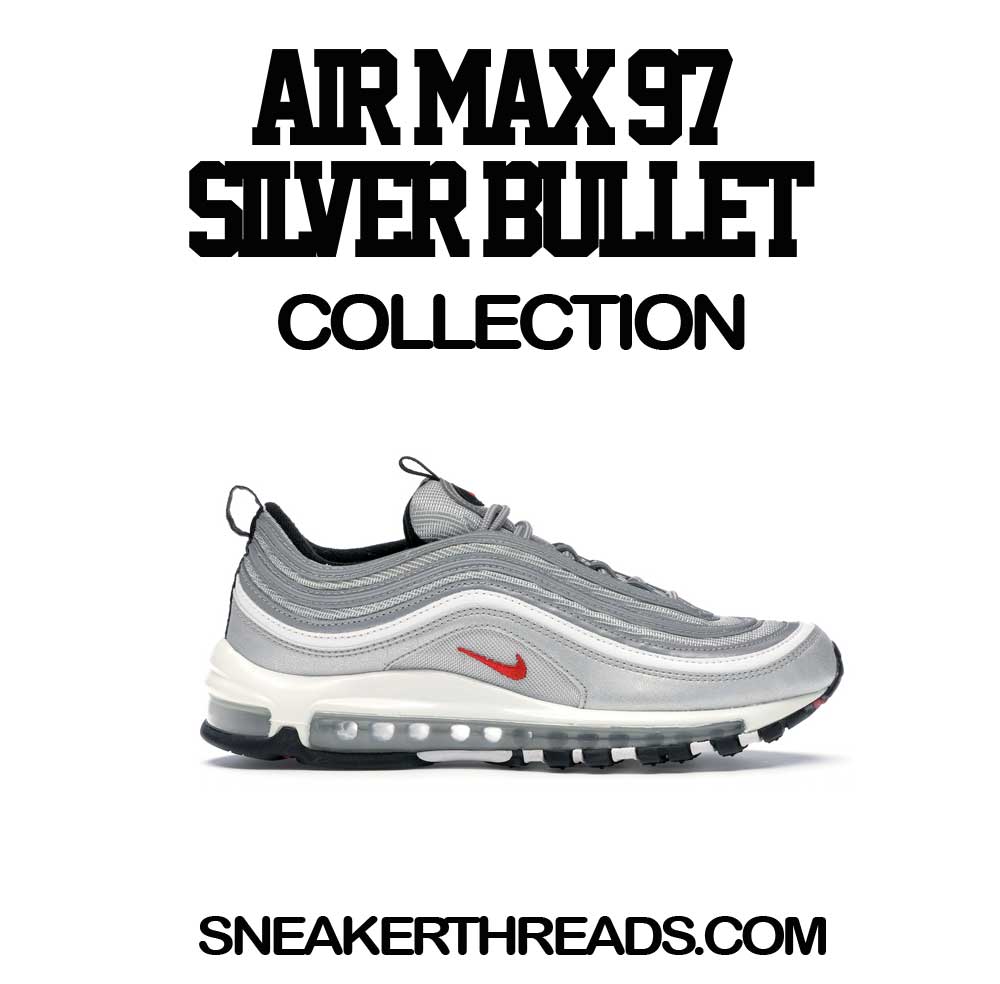 Air Max 97 Silver Bullet Shirt - Trust issues - Black