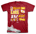 Jordan 3 Cardinal Red T-Shirts | Hennything Tee To Match AJ3