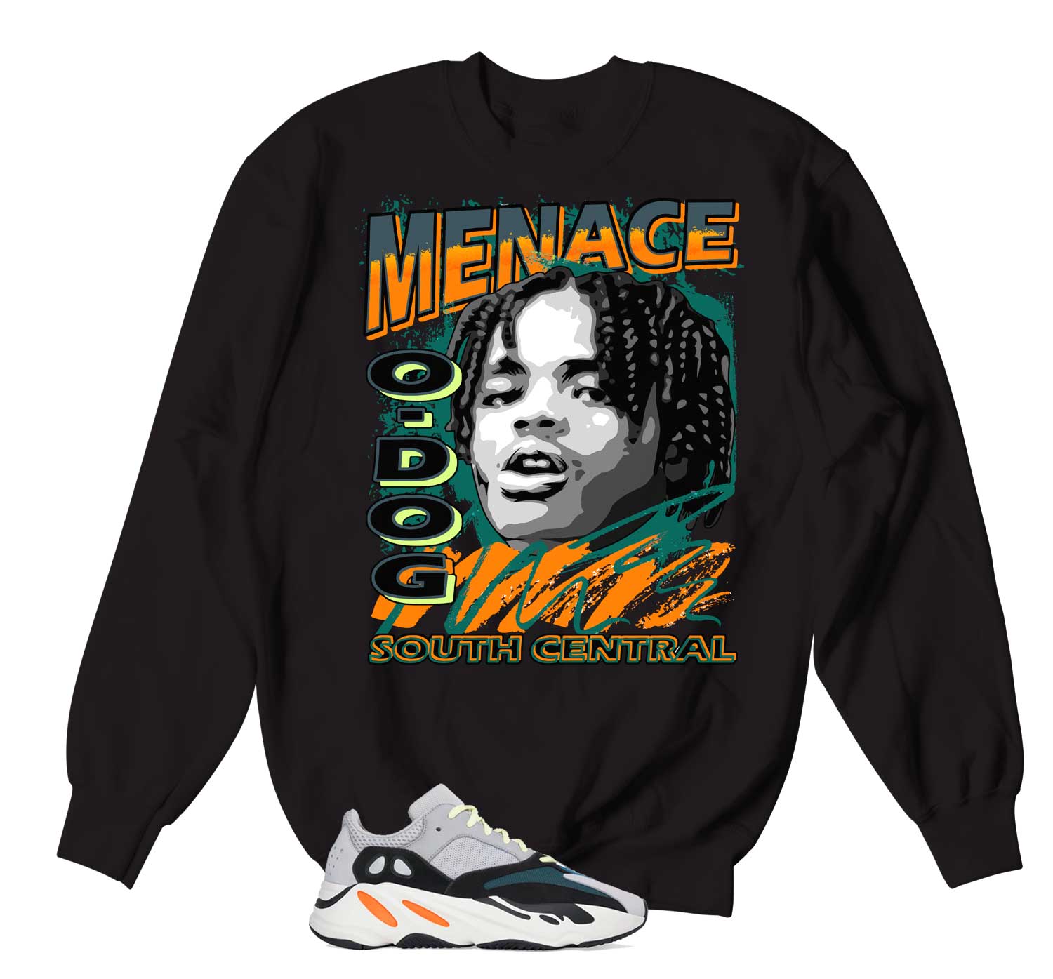 700 Wave Runner Sweater - Nineties - Black
