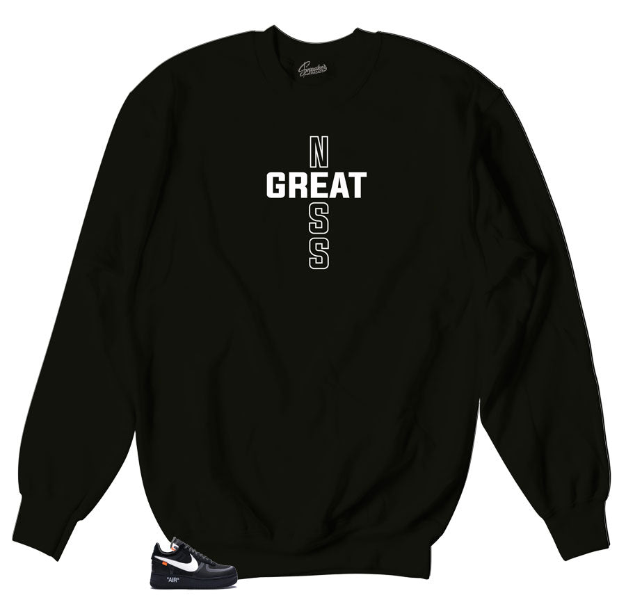 Sneaker sweaters match Air Force one 1 the ten shoes | Sweatshirts