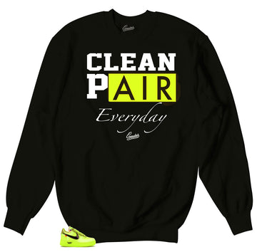 Air Force 1 Volt The Ten Sweater - Everyday - Black