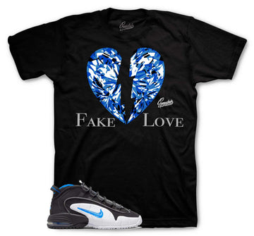 Air Max Penny 1 Orlando Shirt - Love - Black