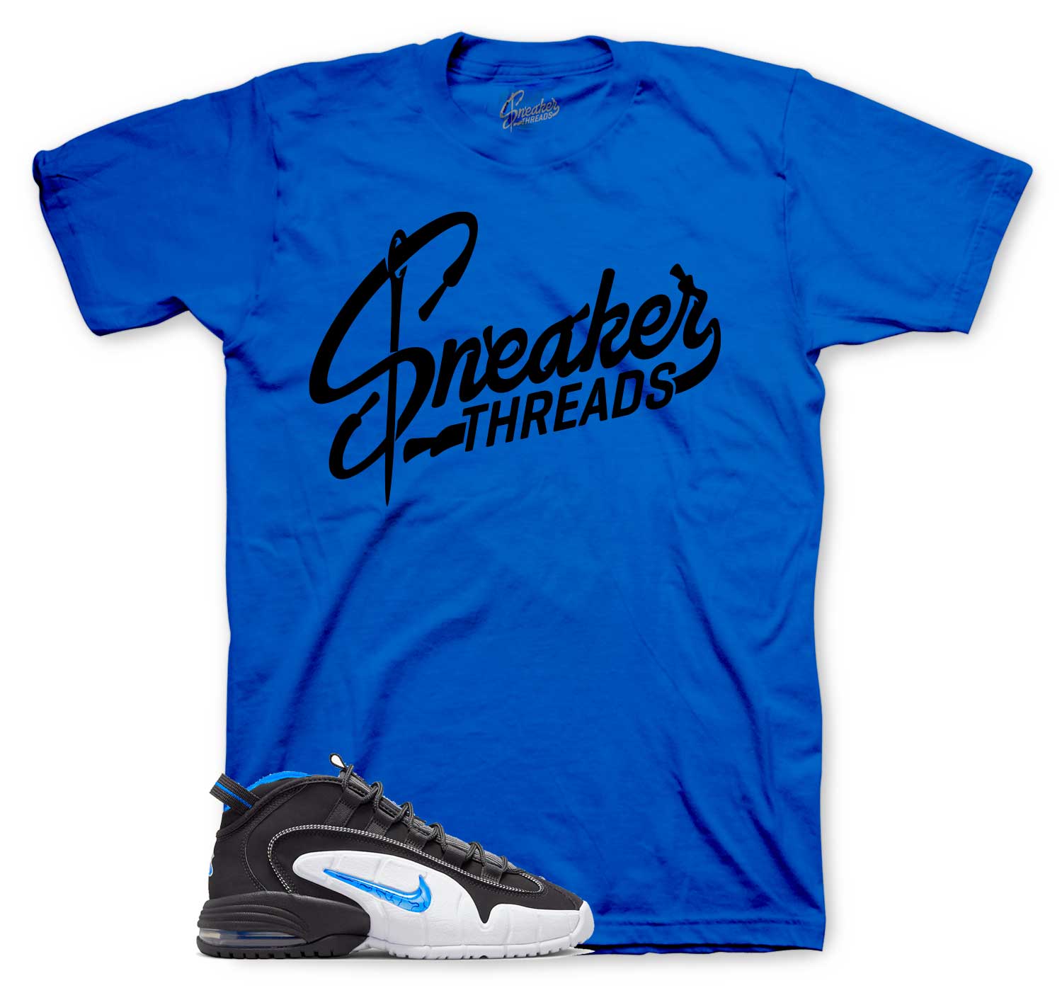 Air Max Penny 1 Orlando Shirt - ST Logo - Blue