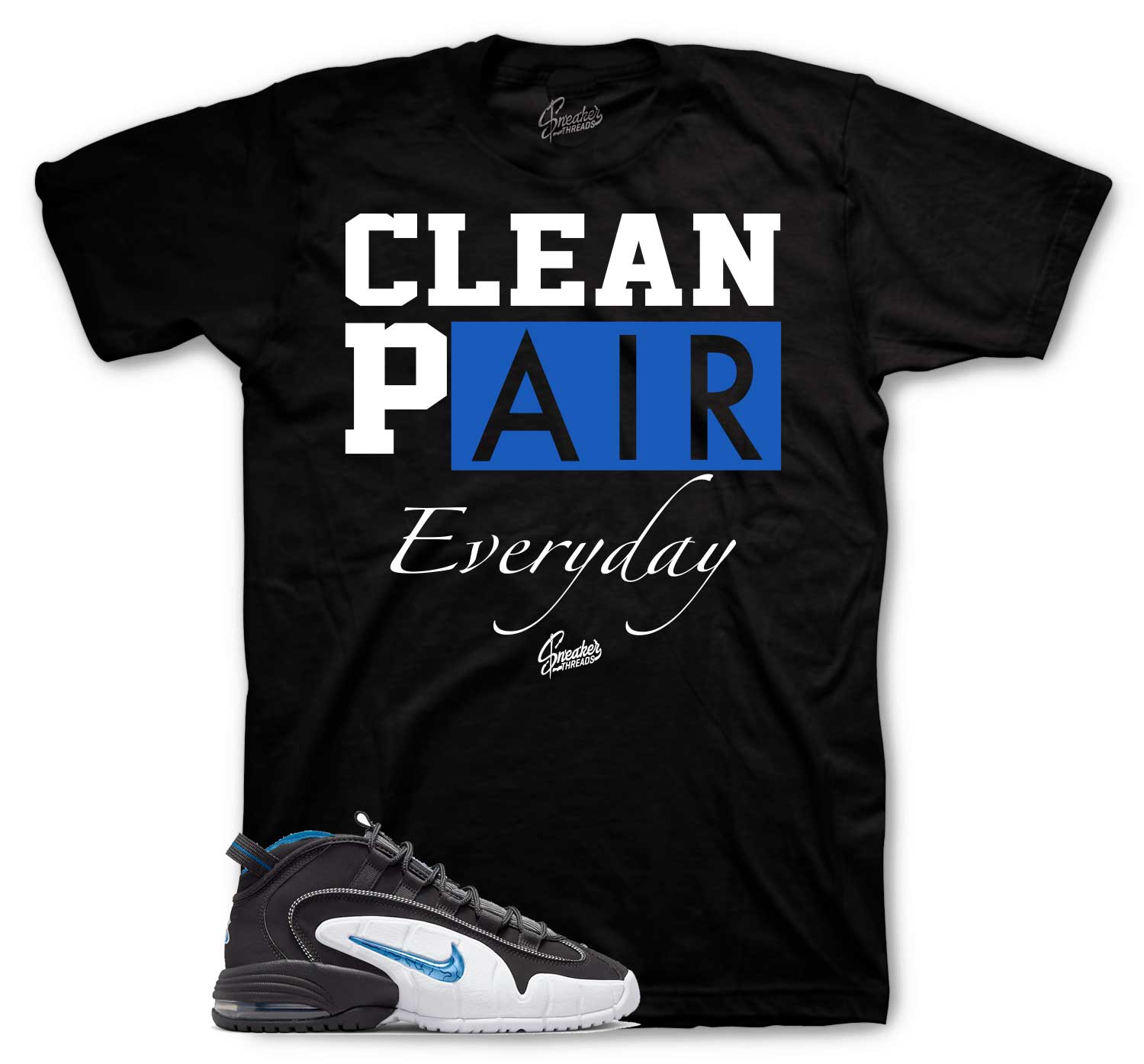 Air Max Penny 1 Orlando Shirt - Clean Pair - Black