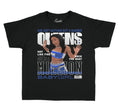 Jordan 5 Stealth sneaker collection to go perfectly with boys tee collection 