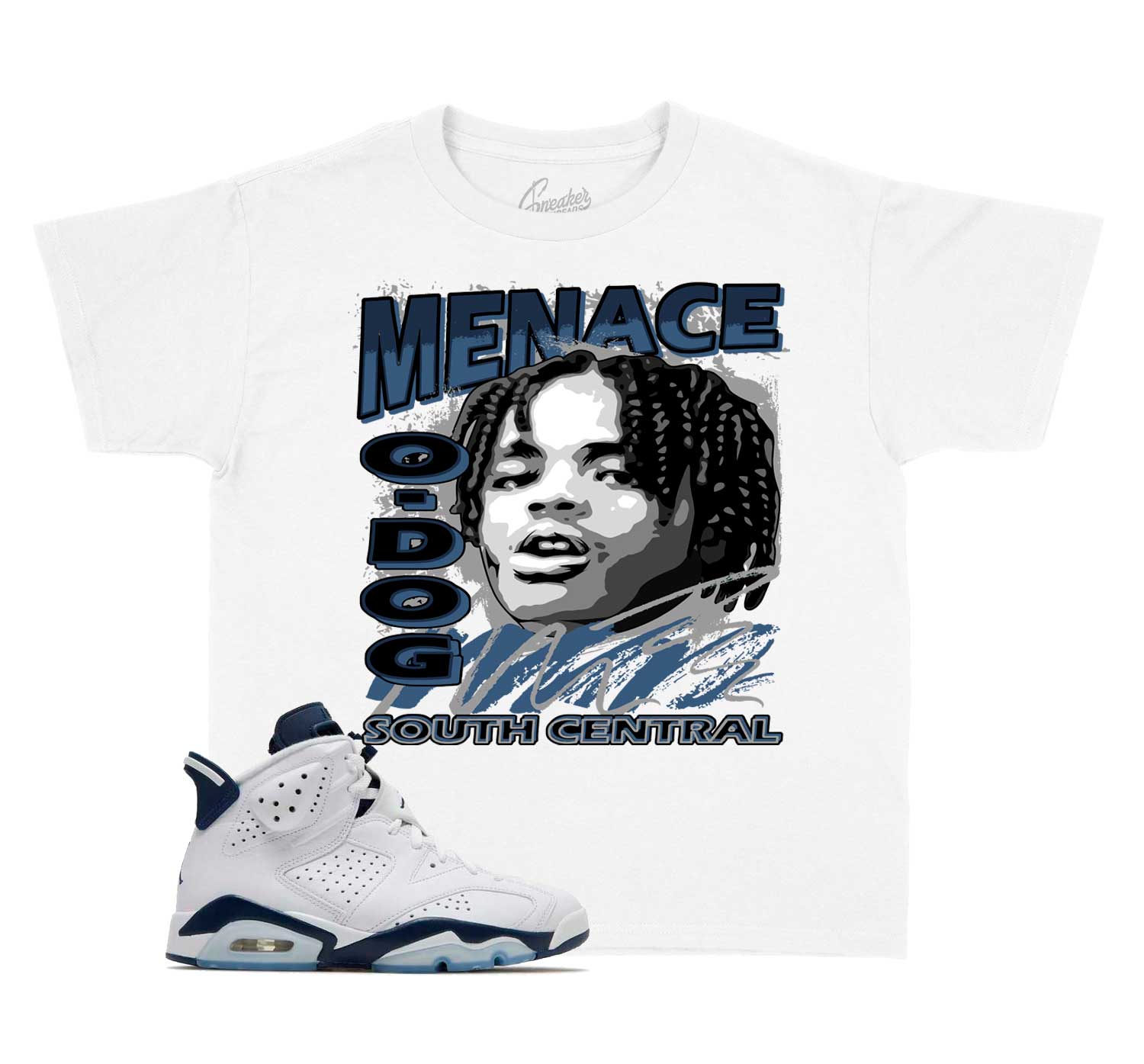 Jordan 6 midnight navy sneaker tees