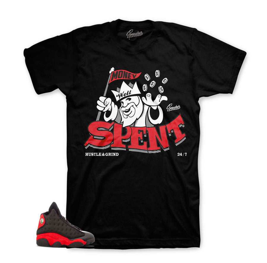 Jordan 13 bred tees match | Sneaker shirts store.