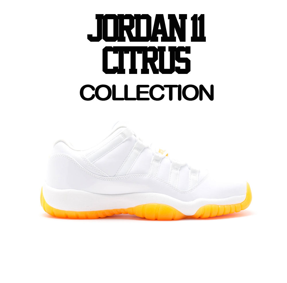 Retro 11 Citrus Shirt - Social Distance - Citrus