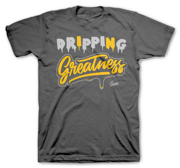 Retro 3 Cool Grey Shirt - Dripping Greatness - Charcoal