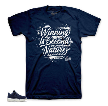 Jordan 11 Jeter Low Second Nature Matching Shirt