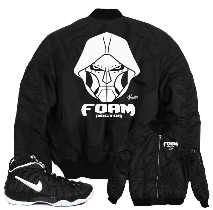 NWT DS Nike AIR Foamposite Eggplant Varsity Jacket Windbreaker XXL Kobe  Lebron