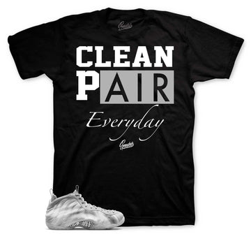 Foamposite Dream A World Shirt - Clean Pair - Black