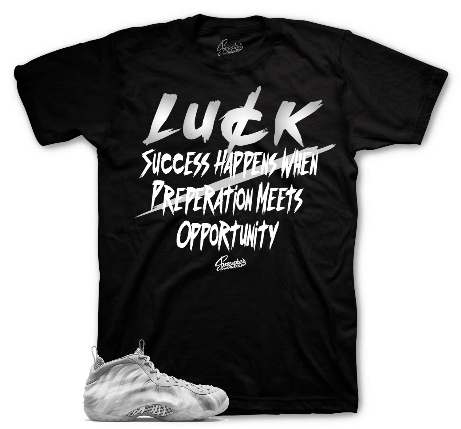 Foamposite Dream A World Shirt - Luck - Black