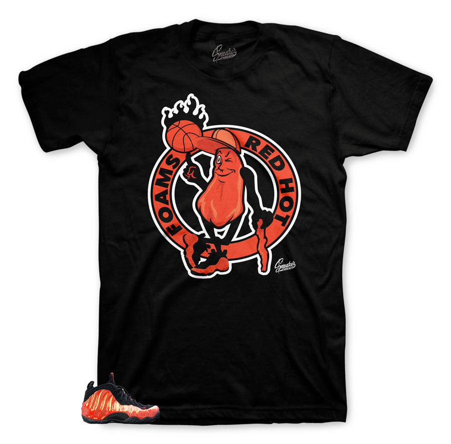 Shirts to match foamposite habanero red shoes and foam habanero sneakers. 