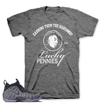 Foamposite Tech Fleece Shirt - Lucky Pennies - Grey
