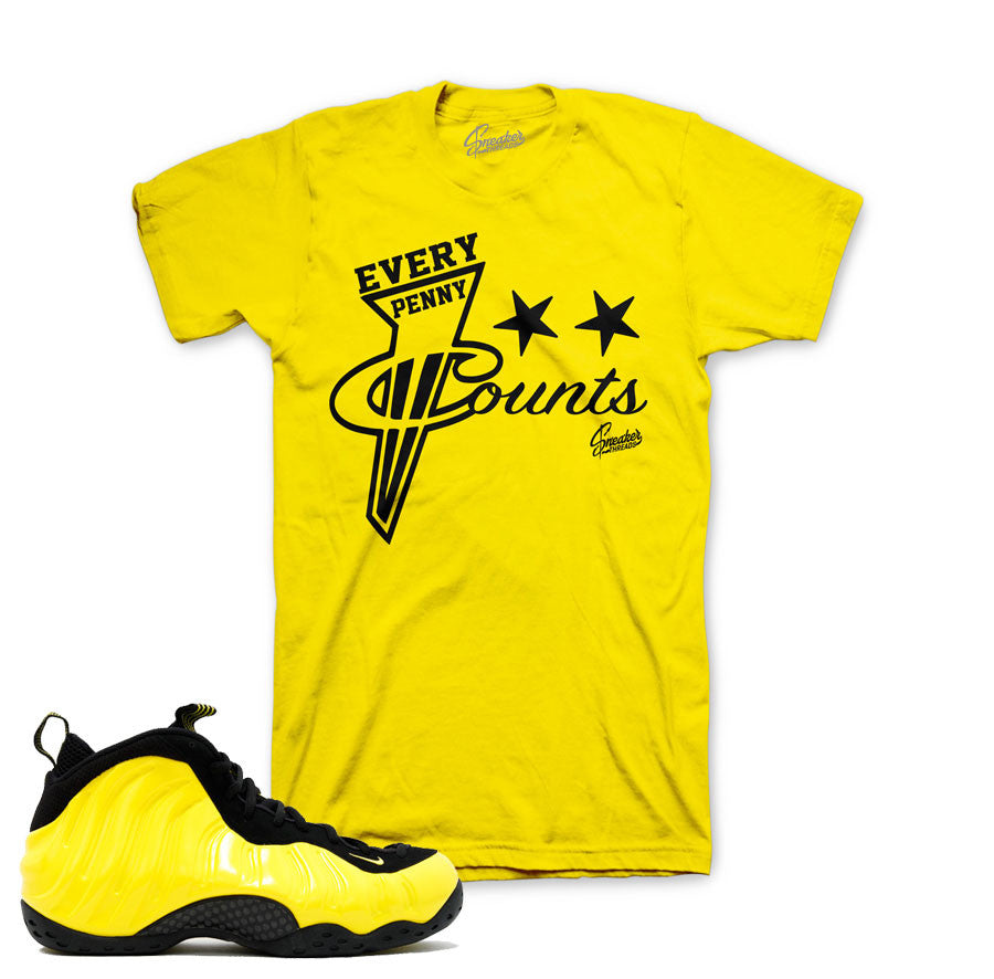Foamposite optic yellow shirts. Best sneaker tees.