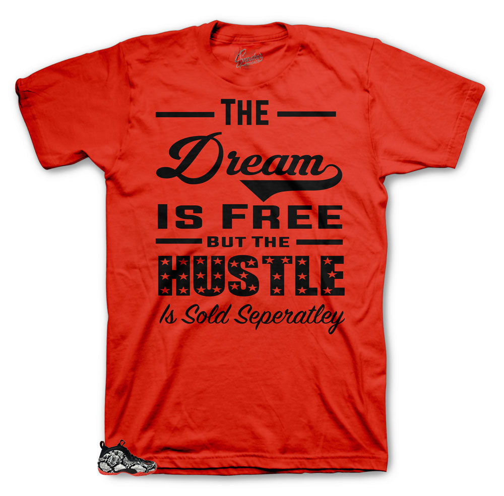 Dream is sold Separately shirt for Snakeskin Habanero Foamposite Collection