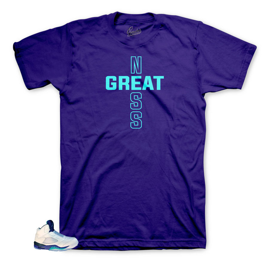 Great tee to match Grape Bel Air 5's