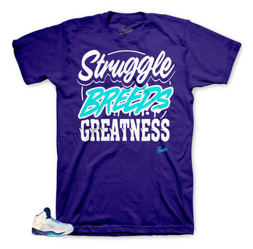 Jordan 5 Grape Breeds matching tee