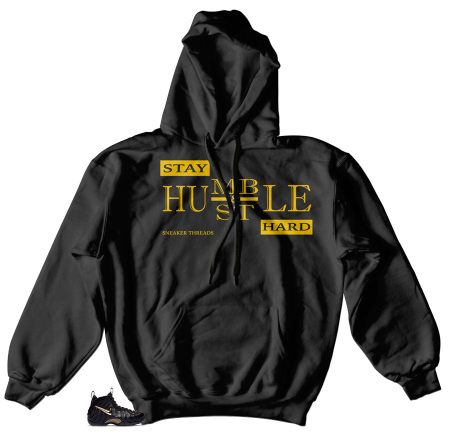 Best hoodies to match the Foamposite Pro Black gold