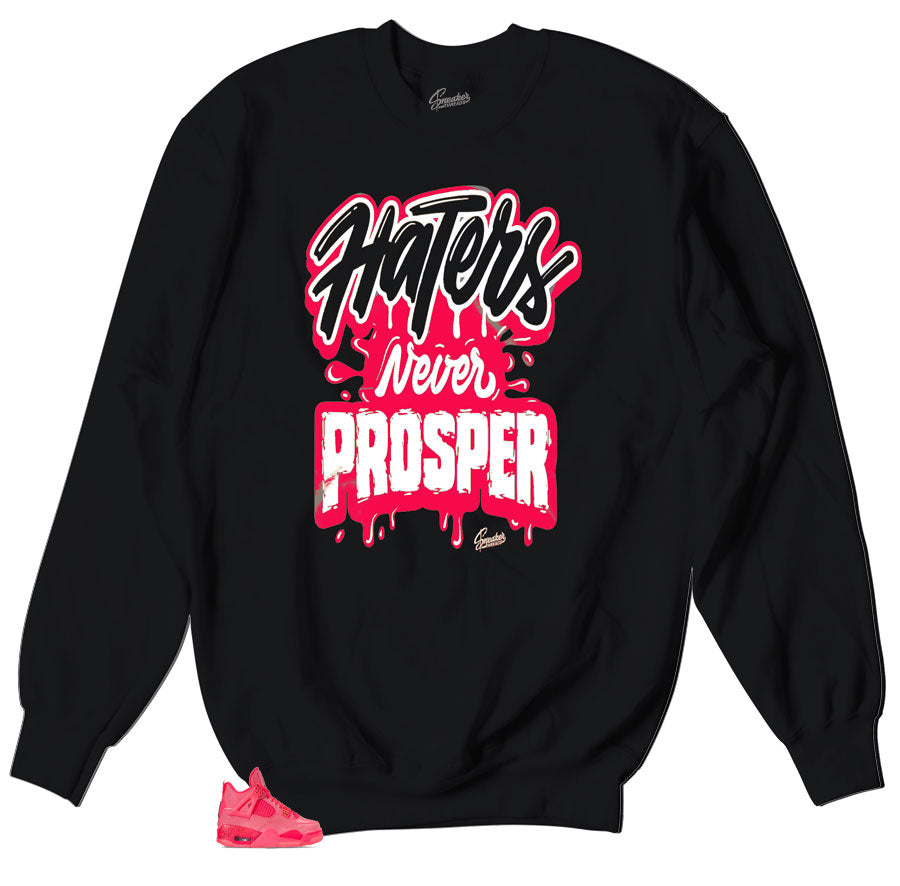 Jordan 4 hot punch sweaters | Matching sneaker sweaters for retro 4