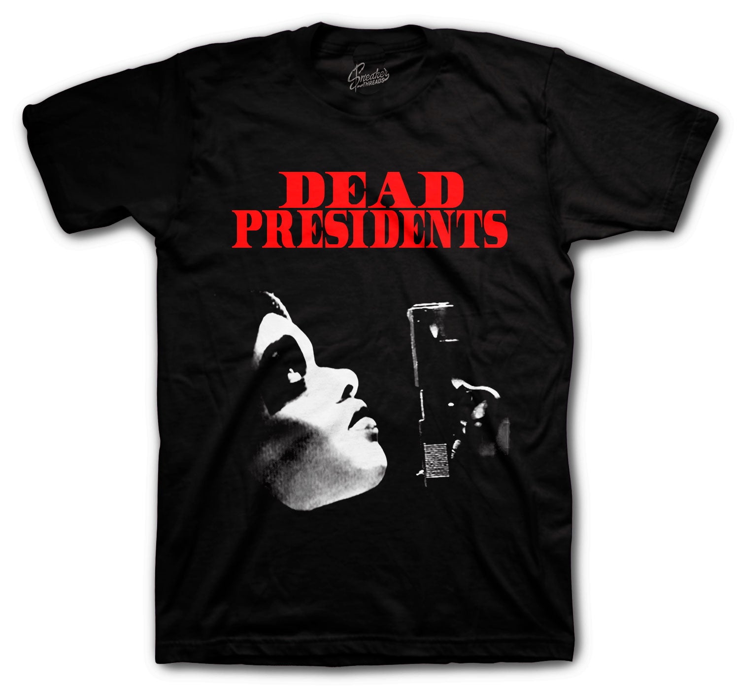 Retro 11 Bred Shirt - Dead Pres - Black
