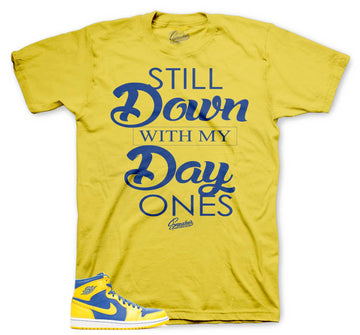 Retro 1 Laney Shirt - Day Ones - Yellow